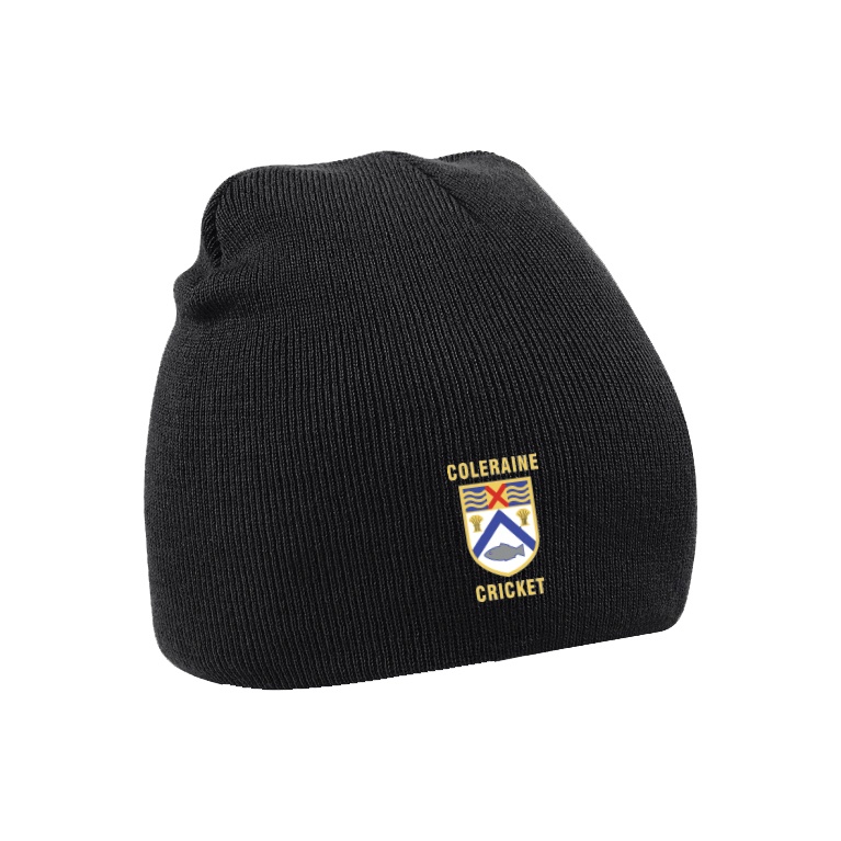 COLERAINE CC Pull-on Beanie - Black