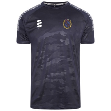 Brackley CC Camo T-shirt - Navy