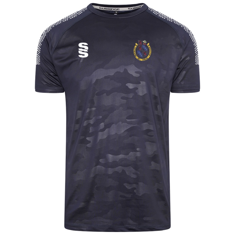 Brackley CC Camo T-shirt - Navy