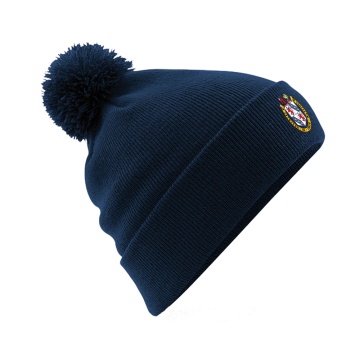 Brackley CC Original Pom Pom Beanie : Navy