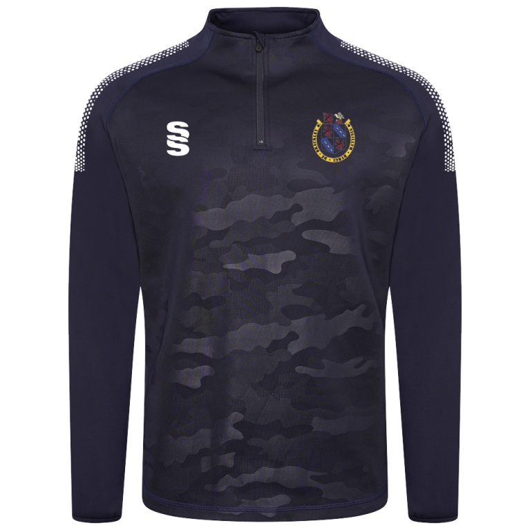 Brackley CC Camo Performance Top - Navy