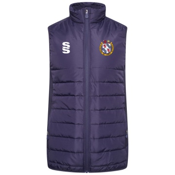 Brackley CC ACTIVE GILET - NAVY