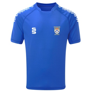Coleraine CC Dual Games Shirt : Royal - Unisex Fit
