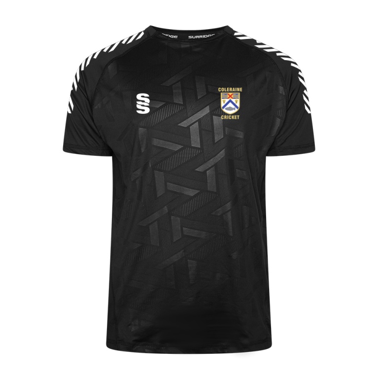 Coleraine CC IMPACT T-SHIRT-Black