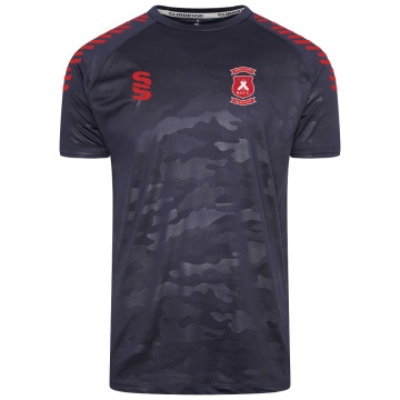 Bonds Glen CC - Camo T-shirt - Navy
