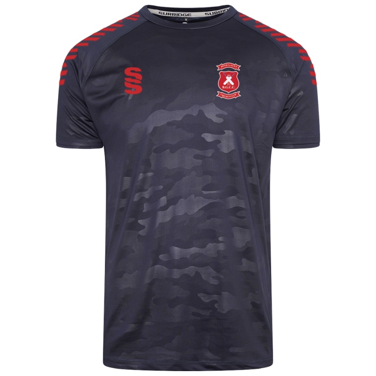 Bonds Glen CC - Camo T-shirt - Navy
