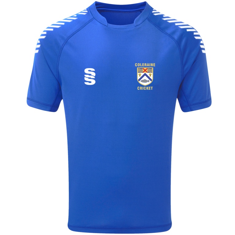 Coleraine CC Dual Games Shirt : Royal
