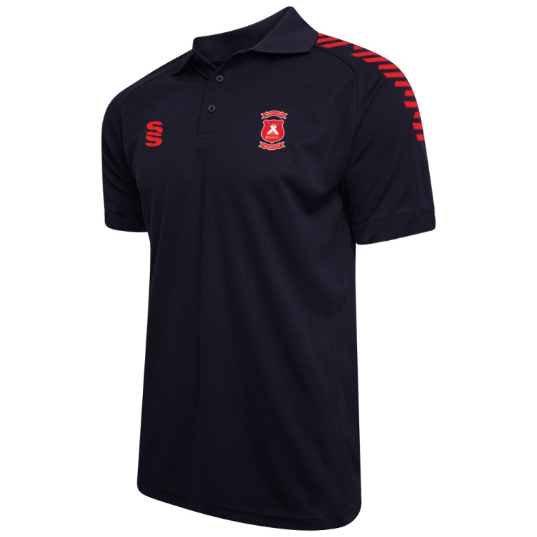 Bonds Glen CC - Dual Solid Colour Polo : Navy