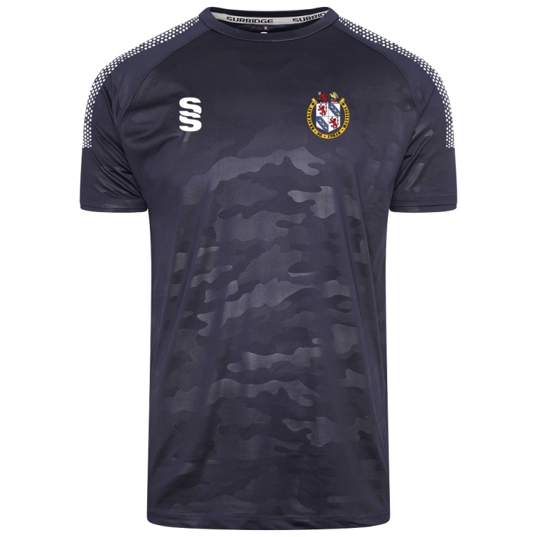 Brackley CC Camo T-shirt - Navy