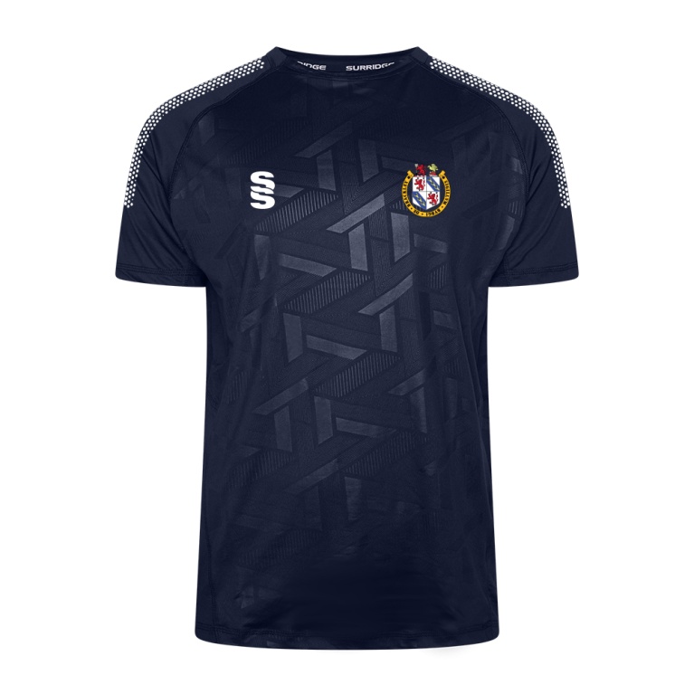 Brackley CC IMPACT T-SHIRT-Navy