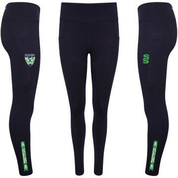 NWCU - NW Warriors - Performance Full Length Leggings - Girls/Womens Fit