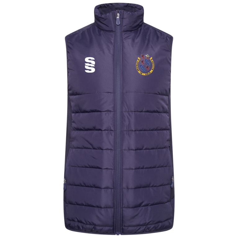 Brackley CC ACTIVE GILET - NAVY