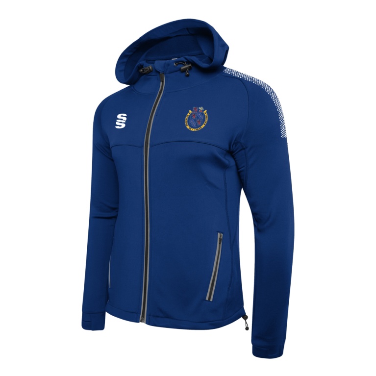 Brackley CC Dual Full Zip Hoody : Royal